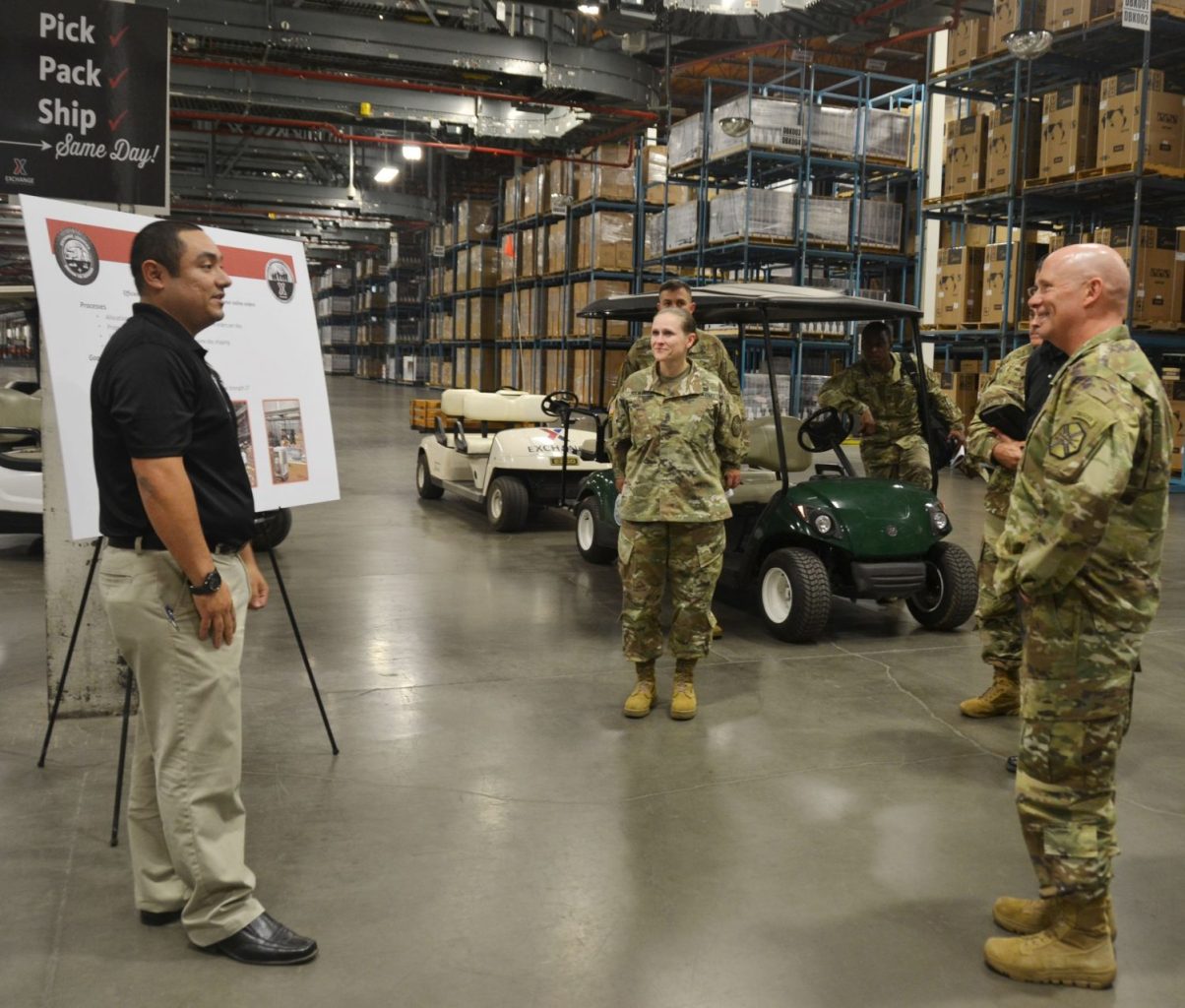 DahlVisit Humberto Tovar, e-commerce manager at WCDC, tells LTG Dahl about efficiencies the gained to prepare for the launch of Veterans online shopping benefit.
