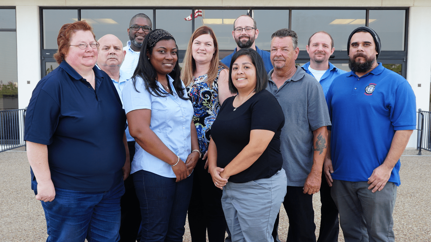 TerminalManagers First row: Beth Muller, Brenda Cruz, Amy Garcia; second row: Danny Watkins, Tanya Zills, Gary Sweeney, Robert Lopez; third row: Nate Jackson, Matt Echols, Jeff Byerly