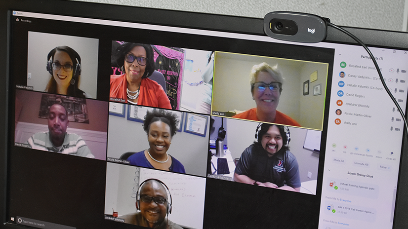Virtual CC Training Call Center associates working remotely around the world receive virtual training.