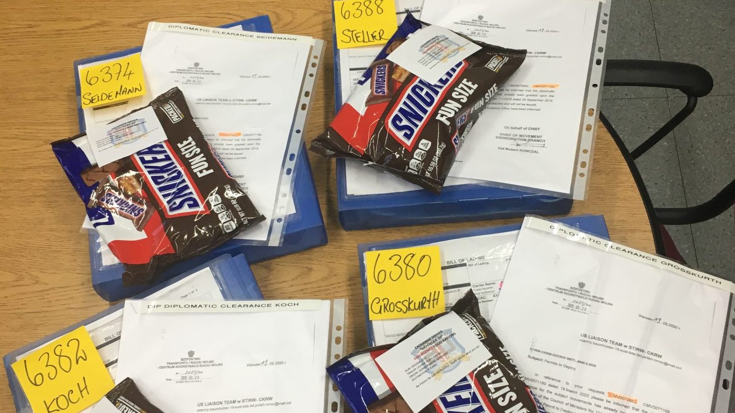 Snickers Europe drivers got sweet thanks for their hard work.