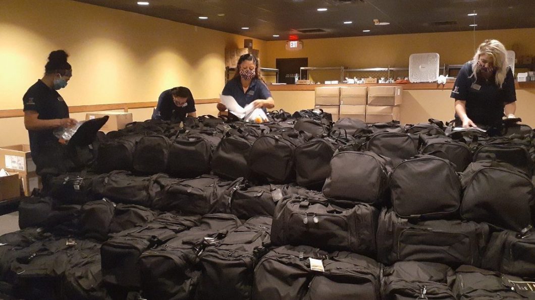 Making bags Making bags