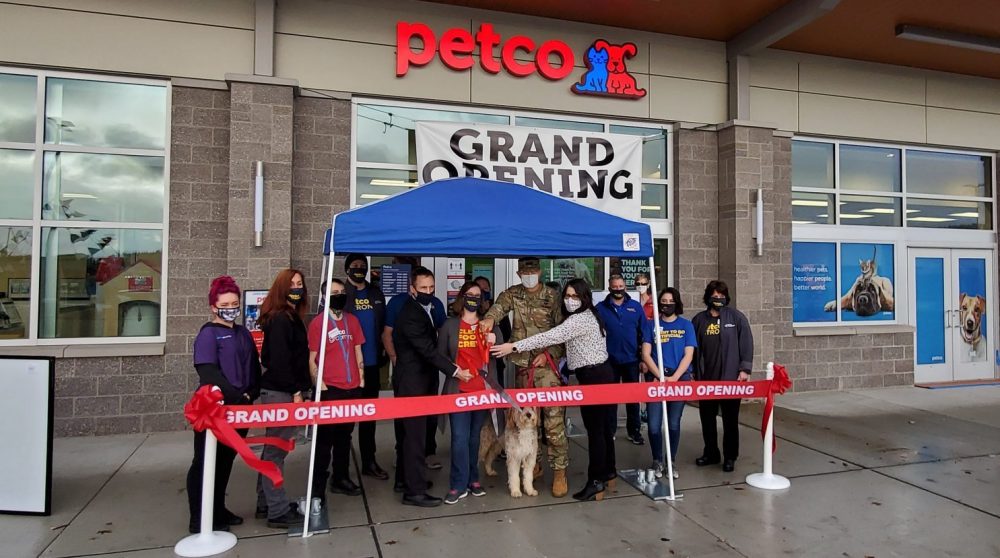 JBLM Petco - ribbon cutting JBLM Petco - ribbon cutting