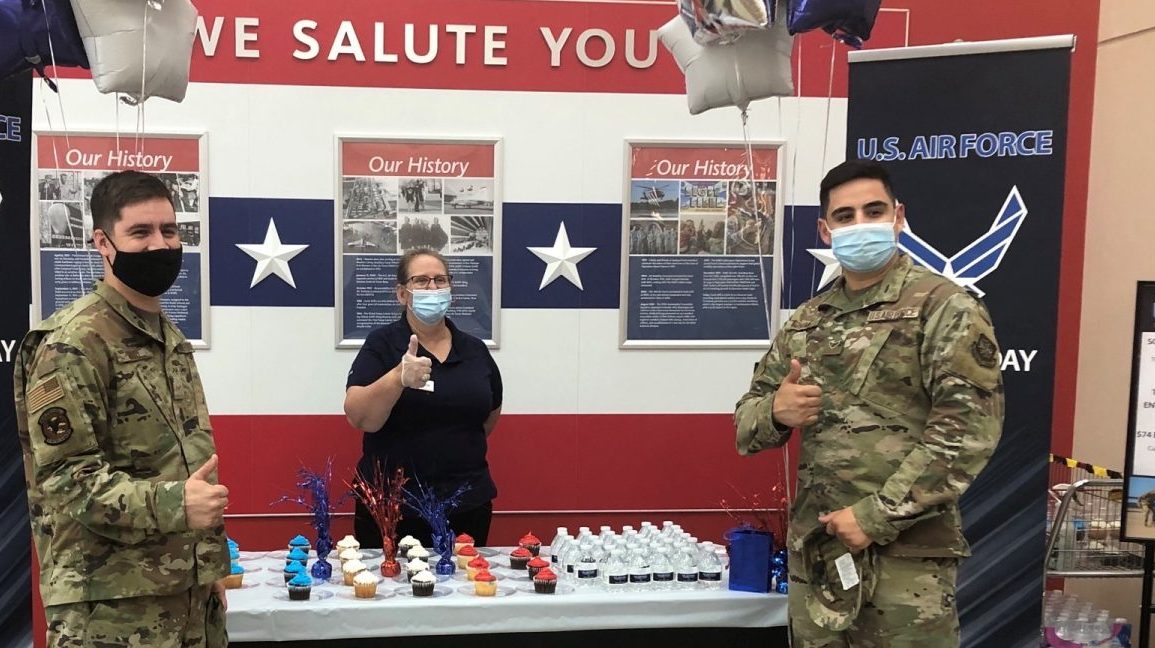<b>A photo from the 2021 Air Force Birthday celebration at Scott Air Force Base.</b>