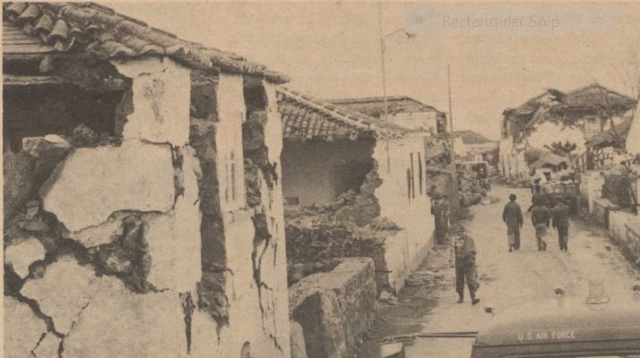 Flashback Friday_Azores Earthquake damage