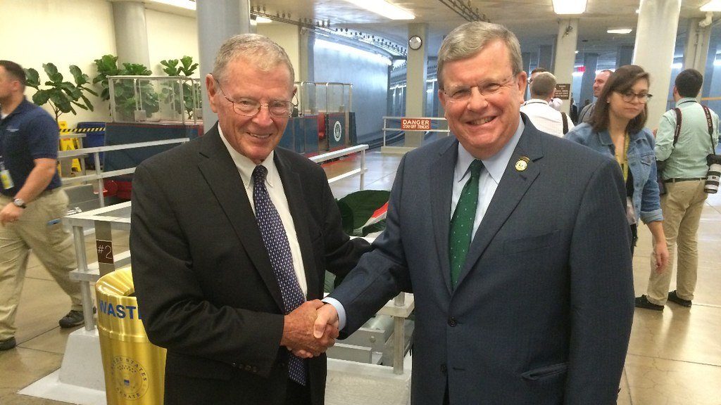 Mr. Shull and Senator Inhofe Mr. Shull and Senator Inhofe