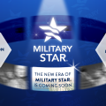 Artist's rendering of MILITARY STAR logo.