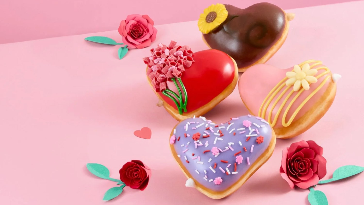 ExPost-DonutsV-2 Heart-shaped Krispy Kreme doughnuts.