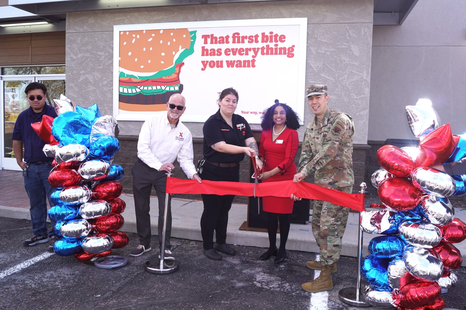 Davis-Monthan BK ribbon-cutting Davis-Monthan BK ribbon-cutting