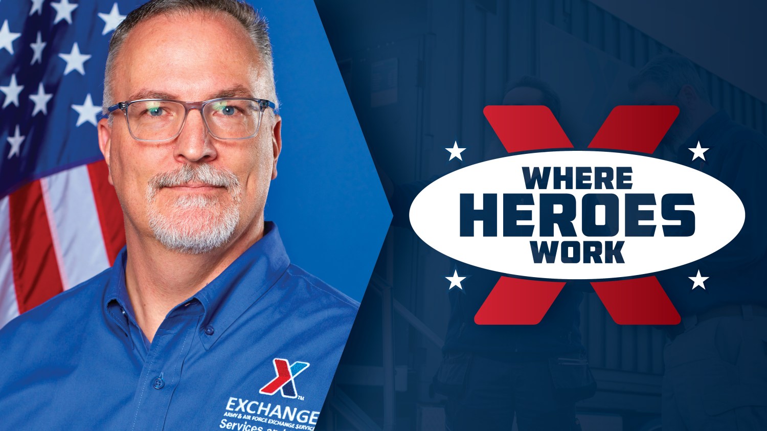Dan Hill heads shot with Where Heroes Work text.