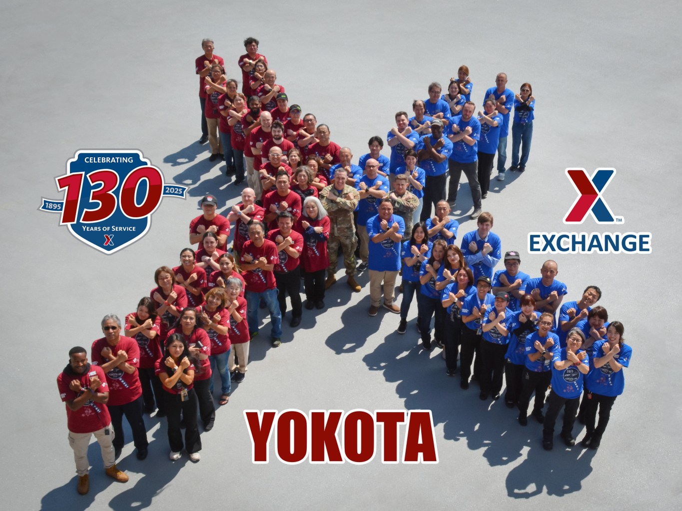 <b>Team Yokota is on-brand for the Exchange's 130th anniversary.</b>
