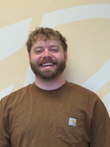 Paxton Newburg photo (bearded male in brown T-shirt)