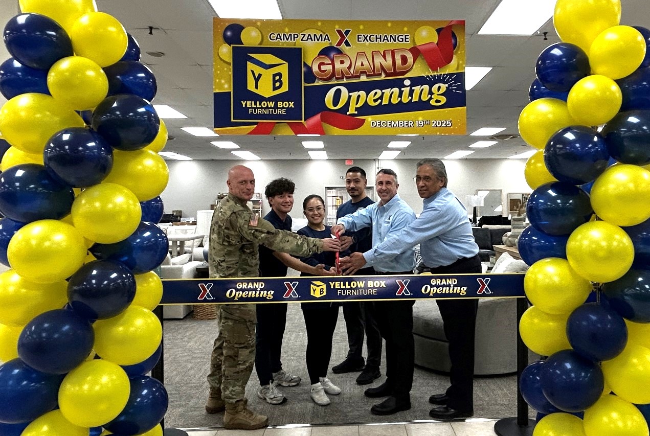 Camp Zama PX Welcomes Yellow Box Furniture Store