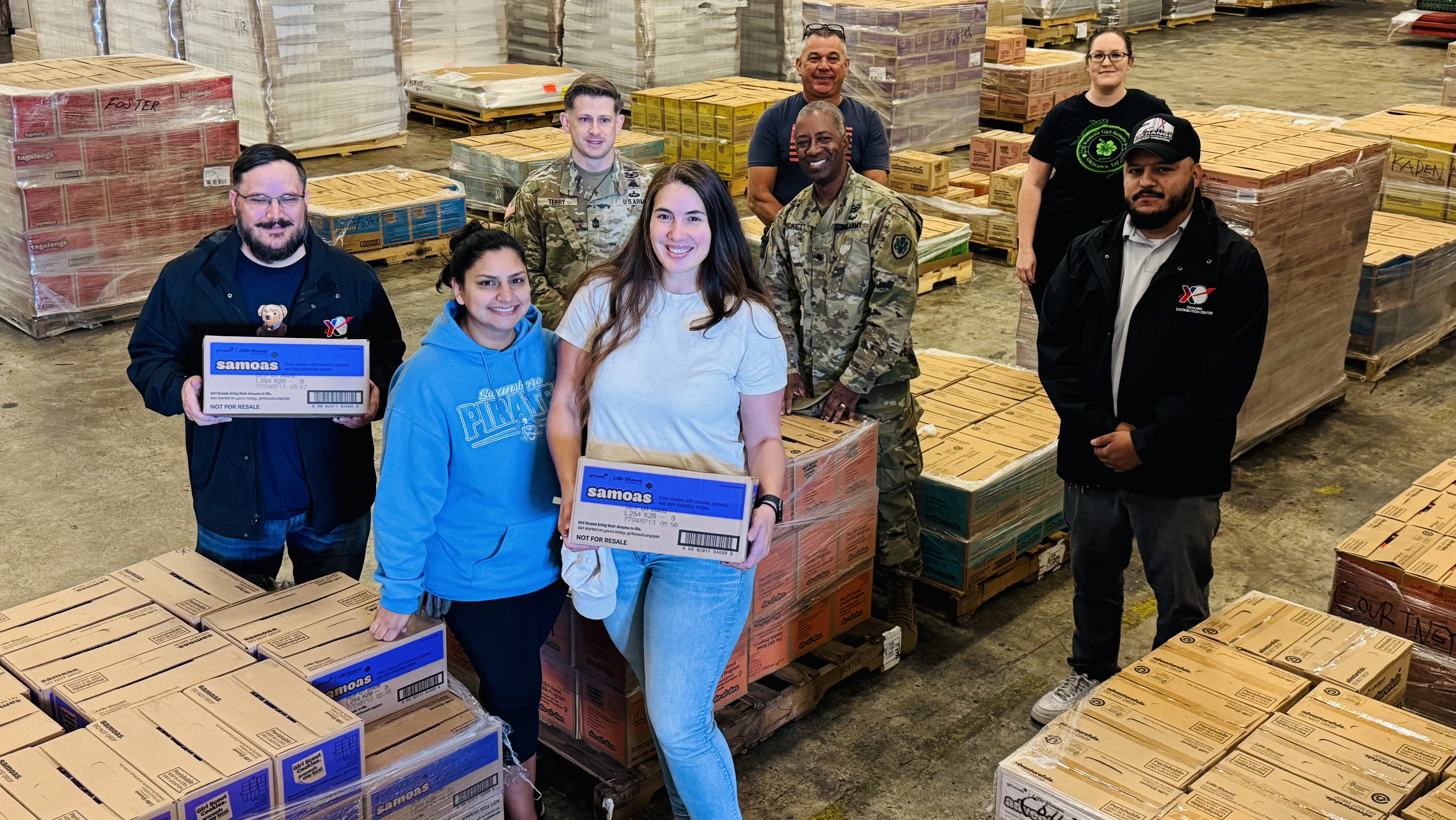 Sweet Support: Exchange Ships Thousands of Cookies Overseas