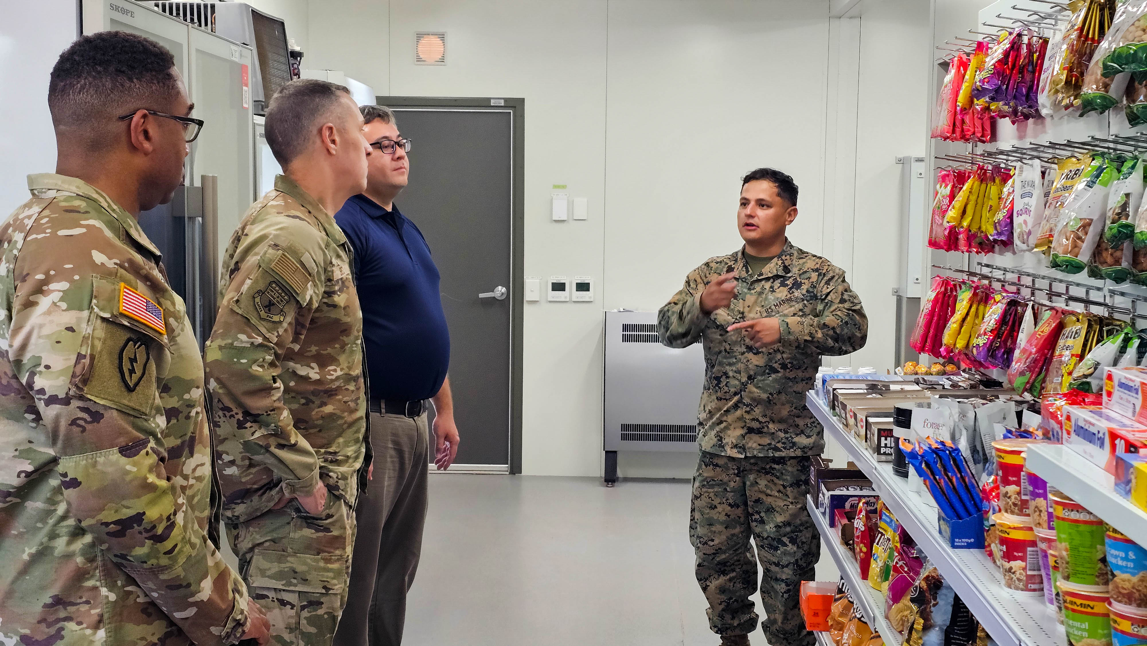 Marines Conduct Inventory for Exchange in the Land Down Under