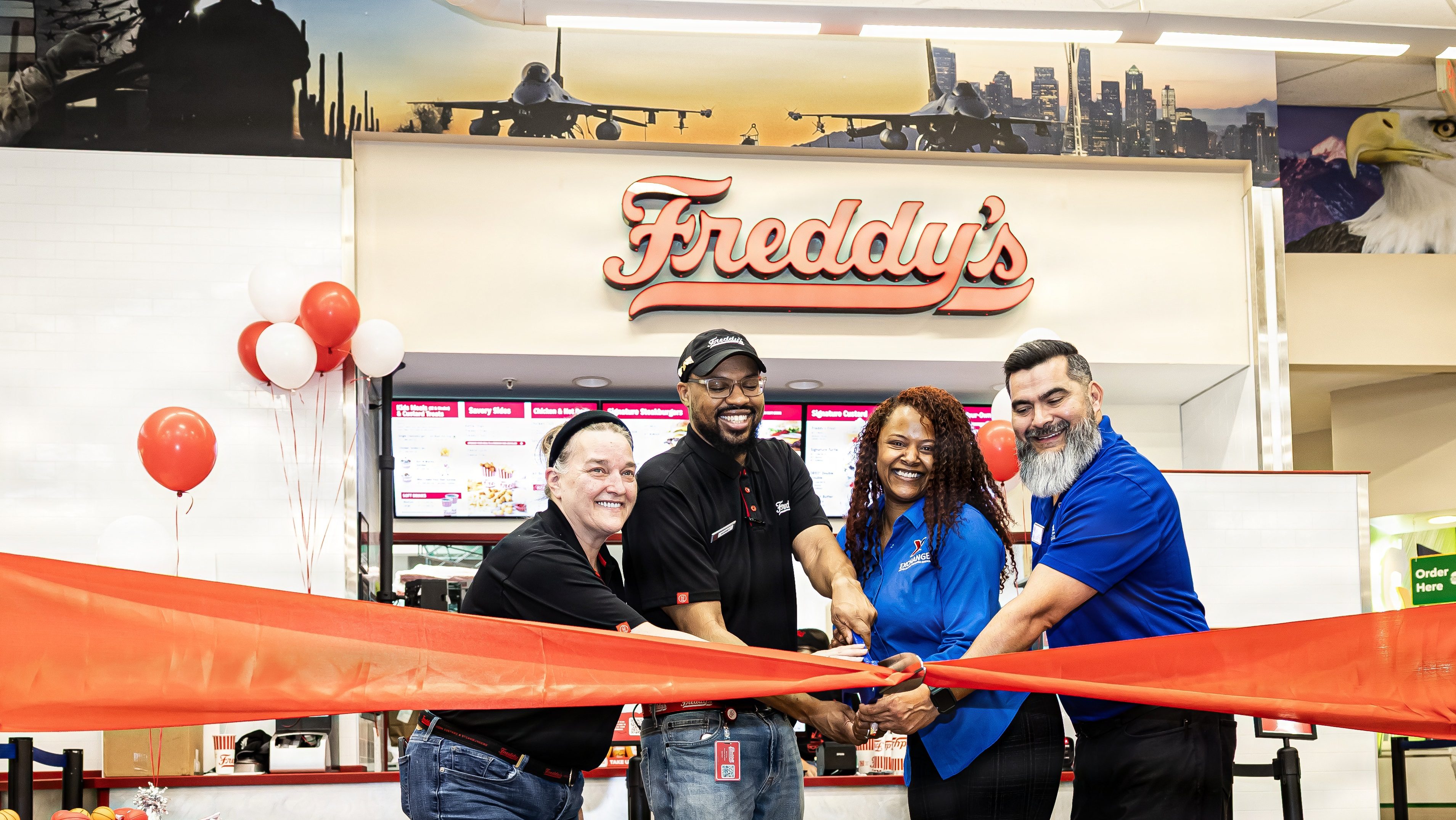 Freddy’s Reports for Duty at the Fort Lee PX