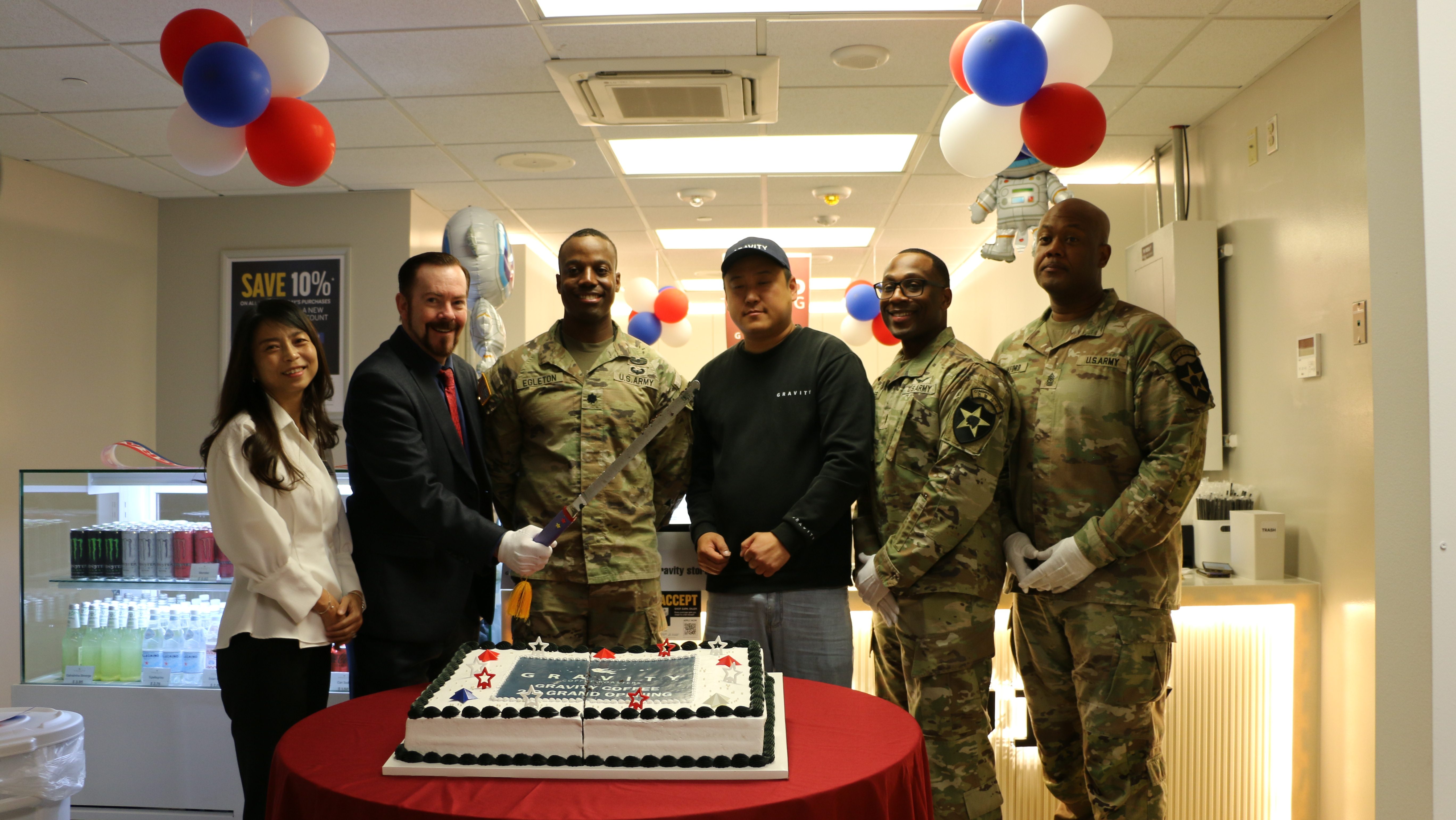 USAG Humphreys Welcomes Gravity Coffee Shop