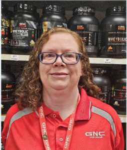 Ramona Sherrill head shot. She is wearing a red GNC shirt.
